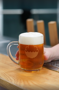 Cloudwater 20oz Howarth Tankard - With Gold Logo