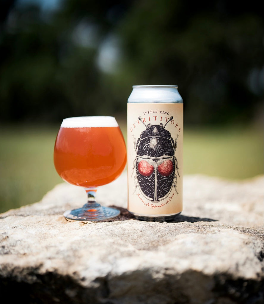 Jester King - Detritivore ... [Farmhouse Ale with second-use Cherries]