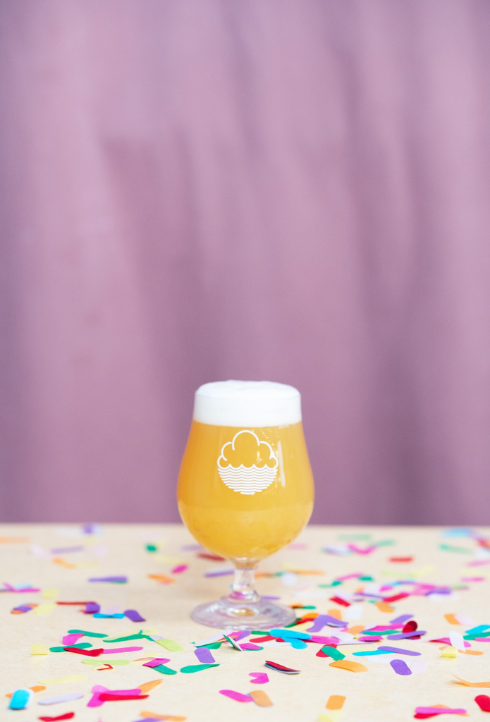 Cloudwater Luttich Taster Glass ... [Lüttich Goblet] ... 40cl with White Logo